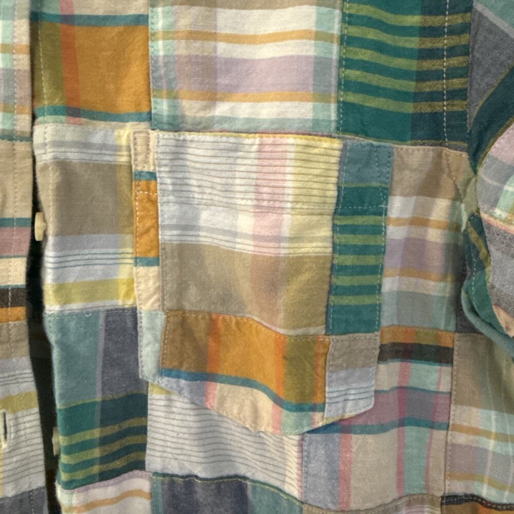 Ralph Lauren Large quilted plaid Dress Women’s Patchwork 100% Cotton - Picture 4 of 5